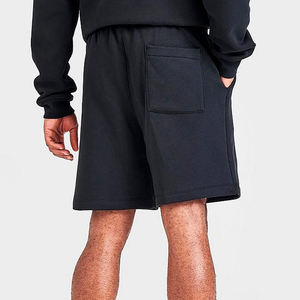 Shorts de sport pour hommes 2025 de qualité supérieure, séchage rapide, taille mi-haute, décontractés, en toile unie avec cordon de serrage, polyester/coton - Product Image 6