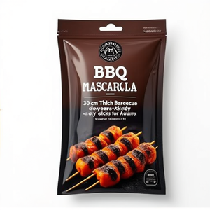 Brochetas para Barbacoa de 30 cm de Grosor, Palitos Resistentes para Parrilla, Accesorios para BBQ - Product Image 3