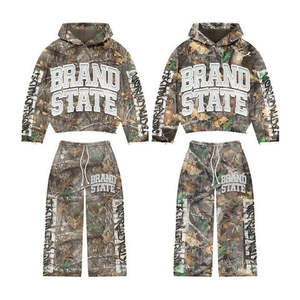 2025 nuevos chándales de lana antibacterianos para hombre de invierno con diseño de logotipo personalizado estampado cintura elástica hecho en Pakistán - Product Image 2