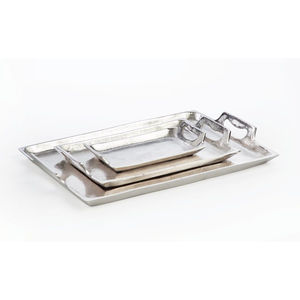 Plateau de service ovale classique en cuivre martelé avec poignées, qualité supérieure, fait à la main, plat en métal pour la maison, l'hôtel, le restaurant - Product Image 4