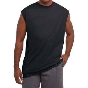 Débardeurs de gym pour hommes et femmes broderie personnalisée imprimée séchage rapide respirant sans couture coton Sport Singlet grande taille tricoté - Product Image 3