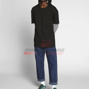 Novedad de 2025, camisetas de doble capa para hombre, ropa de verano, camisetas informales de doble capa para hombre, venta en línea - Product Image 3