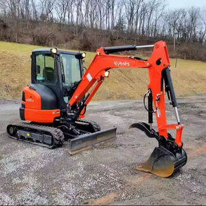 Excavatrice utilisée originale de chenille de U35-4 de Kubota mini avec le pouce petite excavatrice de pelle de 5 tonnes en vente - Product Image 1