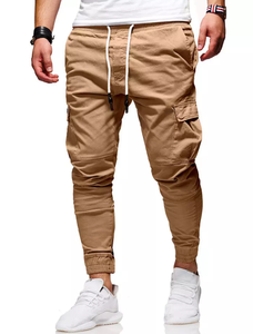 Pantalones Cargo Casuales para Hombre, Económicos, Cómodos, Corte Holgado, Diseño Multibolsillos, 100% Algodón, Impermeables, Transpirables, Ideales para Actividades al Aire Libre - Product Image 6