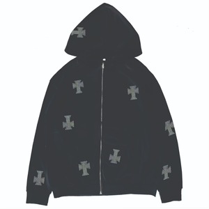 ชุดวอร์มผู้ชายไซส์ใหญ่ ผ้าฝรั่งเศสเทอร์รี่ 100% ผ้าฝ้ายเนื้อหนา สไตล์วินเทจ สีพื้น ลุคดิสเทรส สำหรับฤดูหนาว กางเกงวอร์มและเสื้อฮู้ด สีซีดแบบซันเฟด - Product Image 2