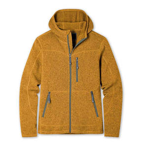 Sweat à capuche zippé sur mesure de haute qualité, essentiels d'hiver, surdimensionné, en molleton lourd, imperméable, en coton mélangé, pour hommes - Product Image 1