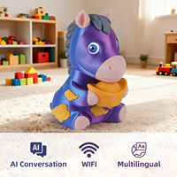Robot jouet intelligent personnalisé avec intelligence artificielle, mascotte de dessin animé, figurine personnalisée, écologique, imprimé en 3D en PLA