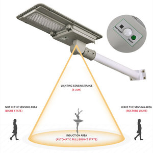 Lampadaires solaires intelligents de haute qualité, super lumineux (<span class=keywords><strong>200</strong></span> lm/<span class=keywords><strong>w</strong></span>), panneau solaire extérieur - Product Image 4