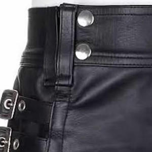 Nuevos Diseños de Kilts Escoceses de Cuero para Mujer en Color Liso, Talla Personalizada, Kilts de Cuero Transpirables en Venta - Product Image 4
