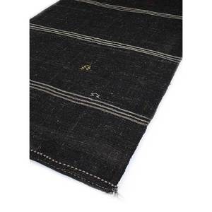 Alfombra de Lana Anudada a Mano Clan Grey & Black Pae-4020, Alfombra Rectangular de Yute para Pasillo, para el Hogar, Alfombras Jaipur US - Product Image 2