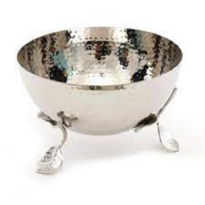 Unique Best Fancy Designer <b>Serving</b> <b>Bowl</b> Kitchenware & Dining Tabletop Decoration <b>Serving</b> <b>Bowl</b> Golden Leaf Top of the <b>Bowl</b> - Product Image 4