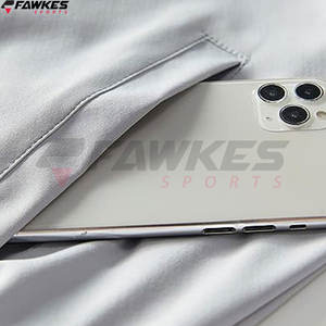 แจ็กเก็ตบอมเบอร์ระบายอากาศได้ดีของผู้ชายแจ็กเก็ตนักบินซิปสีพื้นลำลองสำหรับผู้ชาย - Product Image 6