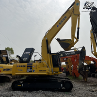 Excavatrice sur chenilles Komatsu PC240, 24 tonnes, excavatrice hydraulique moyenne, moteur SAA6D107, excavatrice de construction japonaise d'occasion, usage intensif