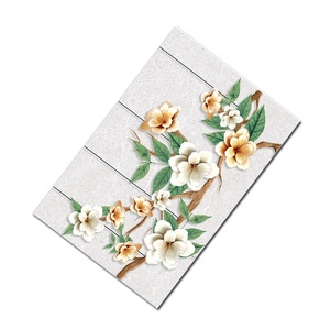 Nouvelle Collection Clean Edges Anti-dérapant Salle De Bains Numérique Imprimé Carreaux Muraux En Céramique Vitrifiée 300X450 MM et 300x600 MM - Product Image 1