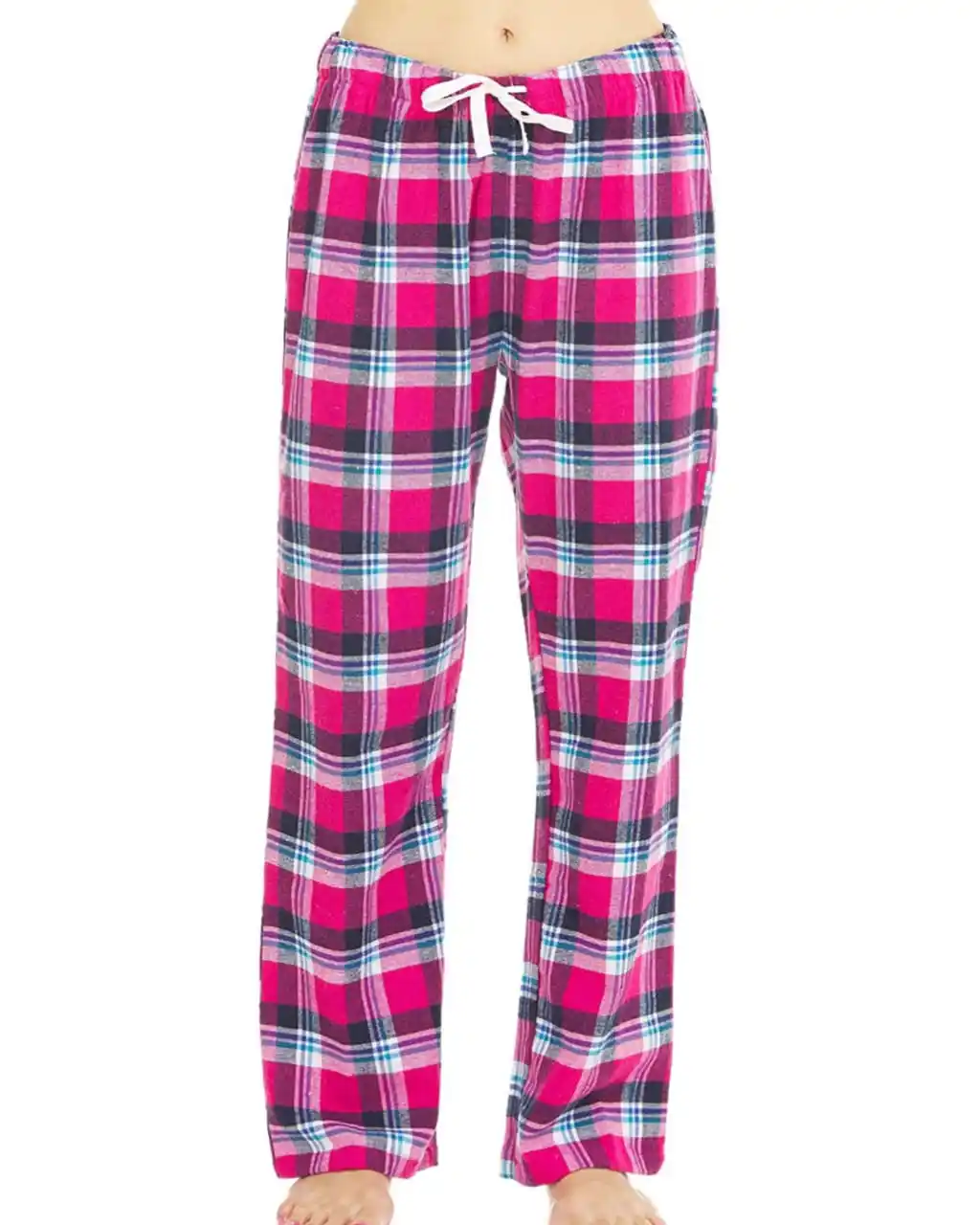 Calças de pijama femininas atacado fornecimento de fábrica calças de flanela para mulheres pijamas confortáveis sem alça de espaguete