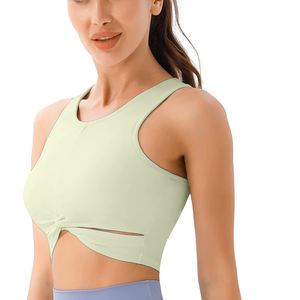 Ropa Deportiva de Yoga Ecológica, Transpirable y sin Costuras de Alta Calidad para Mujer, Tallas Grandes, Sujetador Deportivo con Soporte Medio Frontal, Venta al por Mayor - Product Image 5