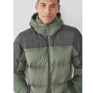 เสื้อแจ็คเก็ตพัฟเฟอร์ผู้ชาย หนานุ่ม บุหนา สำหรับฤดูหนาว เสื้อโค้ทกันหนาว ชุดทำงาน แฟชั่นสตรีทแวร์ เสื้อคลุม - Product Image 2