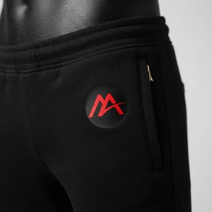 Ensemble de survêtement noir à capuche pour homme, veste athlétique à fermeture éclair intégrale, pantalon de jogging, vêtements de sport, entraînement, gym, course à pied, fitness, décontracté - Product Image 5