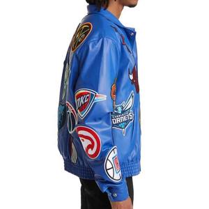 Chaqueta de Béisbol de Diseño Moderno 2024, Holgada, con Bordado de Letras, Personalizada para Hombre, Estilo Universitario Urbano - Product Image 6