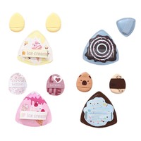 Pabrik Grosir Spons Makeup Marshmallow, Spons Foundation Air Cushion Basah Kering, Logo Custom Kulit Sintetis