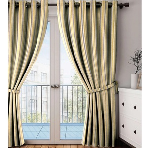 Wholesale Ready Made Fabric Cheap <b>String</b> Door Curtain Top Selling Product Home Sizzler 100% Cotton Polyester Curtain Decoration - Product Image 5