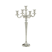 Chandelier en verre Hurricanes au dernier design moderne Pilier votif Bougeoir pour table de mariage et fête d'occasion