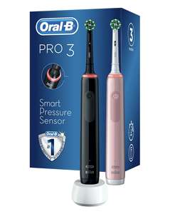 แปรงสีฟันไฟฟ้าแบบชาร์จไฟได้10ชุดพร้อมเซ็นเซอร์แรงดันหัวแปรง4หัวเคสเดินทาง Oral-B IO - Product Image 5