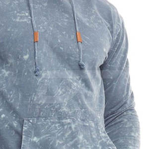 OEM fabrica chándal de lavado ácido de moda traje de chándal de lavado ácido de color sólido traje de chándal de lavado ácido de ropa informal - Product Image 6