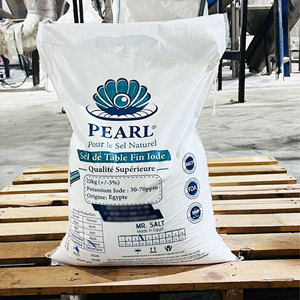 Wholesale Pearl Fine Salt 25Kg Bag in Bulk Refined Food Grade Table Salt Powder 0.2-1.5 mm Particle Size Available in <b>Sachets</b> - Product Image 2