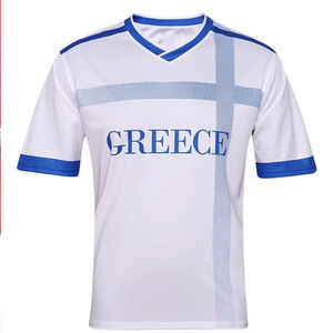 Venta al por Mayor de la Última Moda Deportiva, Camiseta de Fútbol Corta Ligera 100% Poliéster, Secado Rápido, Transpirable, Totalmente Estampada - Product Image 4