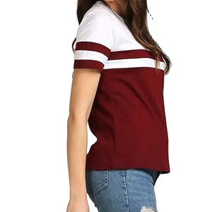 Camisetas de Diseño Moderno, Transpirables, de Gran Tamaño, Lisas, para Mujer, 100% Algodón, para Chicas - Product Image 5