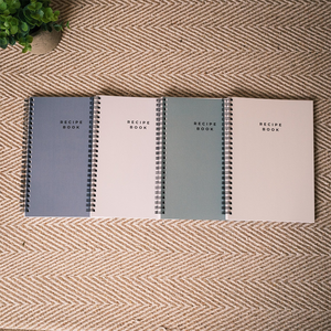 Carnet de recettes personnalisé, couverture rigide, classeur de notes de cuisine DIY, format A5, journal alimentaire vide, planificateur, papeterie, blocs-notes, fournitures pour chefs - Product Image 1