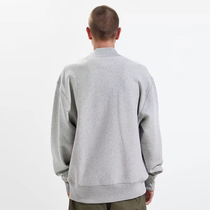 Sudadera Personalizada Extra Grande con Cuello Redondo, Gruesa, Cálida para Invierno, Bordada, 400g 500g, Forro Polar, Cuello Alto Simulado - Product Image 5