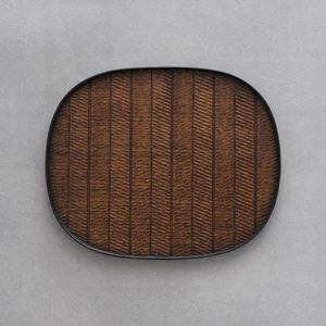 Tazón de madera para servir con forma de canoa, estilo rústico, bandeja central, bandeja de madera natural para frutas y pan - Product Image 2