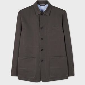 Chaqueta de Trabajo Tipo Bomber para Hombre, Resistente, de Lona de Algodón con Revestimiento de Primavera, Transpirable, Impermeable, Ecológica, Informal, Estilo Urbano - Product Image 2