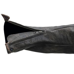 Chaqueta de Motociclista de Cuero para Hombre |   Chaqueta de Montar a Caballo Resistente al Viento, Talla Grande, Aprobada por la CE, para Todas las Estaciones - Product Image 6