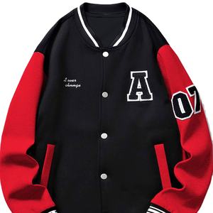 เสื้อแจ็กเก็ตผ้าแคนวาสสำหรับผู้ชายเสื้อแจ็กเก็ตผ้าแคนวาสใส่สบายสไตล์ใหม่ปักลายผ้า Chinille สำหรับฤดูหนาว - Product Image 1