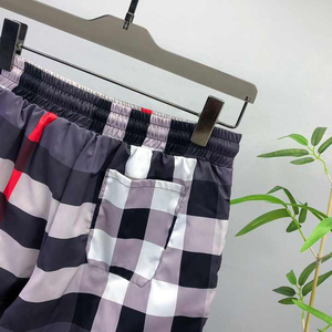 Pantalones cortos de playa de lona de secado rápido para hombre, novedad superventas de verano personalizados, cierre sólido con cordón, deportes informales - Product Image 4