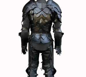 Linner interior y soporte de madera 2024 Traje de armadura de caballero templario de alta calidad más vendido | Caballeros cruzados - Product Image 2