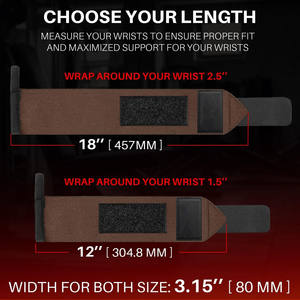 Fabricant de sangles de protection pour poignets en nylon et polyester, avec logo personnalisé, pour la musculation et le fitness. - Product Image 3