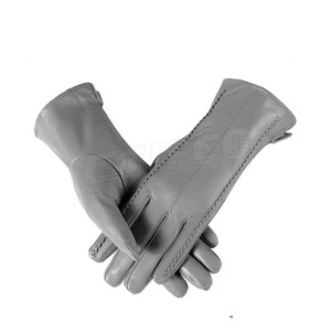 ถุงมือหนังแฟชั่นมืออาชีพถุงมือแฟชั่นหนังพียูหน้าจอสัมผัสระบายอากาศได้ - Product Image 3
