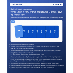 [FANS SHOP]TWICE WORLD TOUR THIS IS FOR FINALE in SEOUL  LIVE Special ร้านค้าอย่างเป็นทางการของ KSENDY สำหรับสินค้าเคป๊อป - Product Image 2