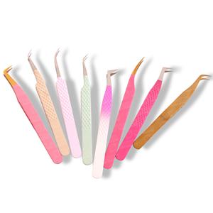 Pince à épiler en fibre de diamant Plasma noir en acier inoxydable japonais pour cils 3D 4D 5D - Product Image 4