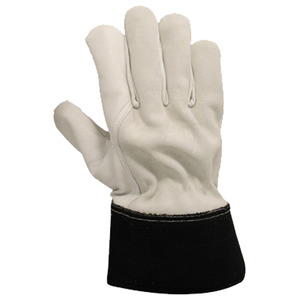 Gants de travail thermiques en cuir de vachette, robustes, pour travaux lourds, construction, sécurité, industrie, mécanique, soudage - Product Image 2