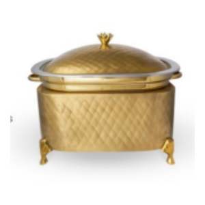 Ring Round Handi Chafing Dish Stainless Steel | Premium Buffet Food <b>Warmer</b> for Hotel Catering & Banquet Use - Product Image 2
