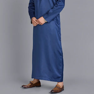 Wholesale Islamic <b>Clothing</b> Thobe New Fashion Kuwait Moroccan Arabic Muslim Jubba Kaftan Daffah Abaya Plus Size Cotton for <b>Men</b> - Product Image 2