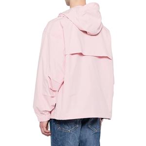 Cortavientos nueva moda chaqueta cortavientos ligera para hombres 100% Nylon logotipo personalizado y tamaño frontal con capucha impermeable 2026 - Product Image 4