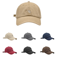 Gorra de Béisbol Ajustable de Alta Calidad para Hombre, Mezcla de Poliéster y Algodón, Estilo Urbano, Bordada, Deportiva, Personalizable al por Mayor