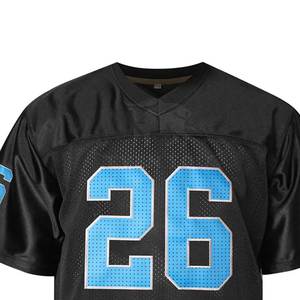 Camiseta Deportiva de Malla Bordada de Alta Calidad, Cuello en V, Colores Personalizados, Tela Suave y Duradera, Material Transpirable, Perfecta para Actividades al Aire Libre - Product Image 5