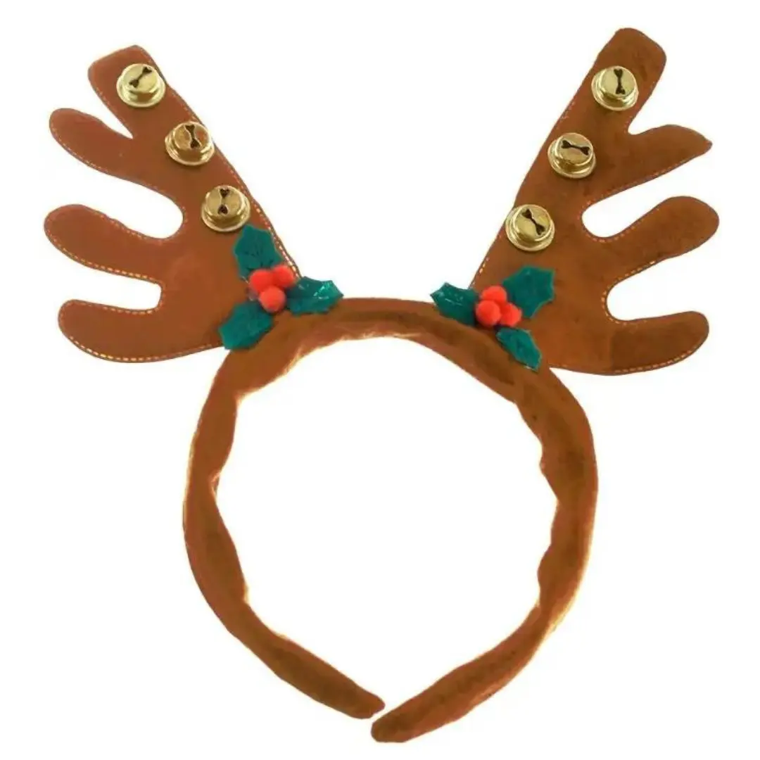 Custom Haaraccessoires Kerst Leuke Herten Hoorn Kerstcadeau Haar Clip Haarband Voor Vakantie